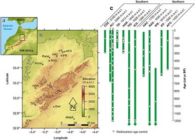 Environmental Drivers of Holocene Forest Development in the Middle Atlas, Morocco